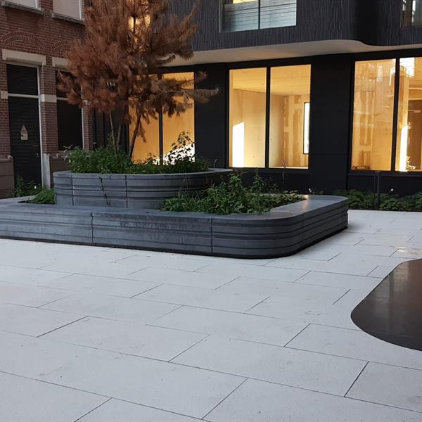 Daktuin de Hooch, Pieter de Hoochstraat Amsterdam | Façade Beton