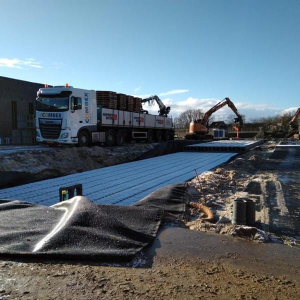 Nieuwbouw ALDI Abdijstraat in Kapelle | Façade Beton