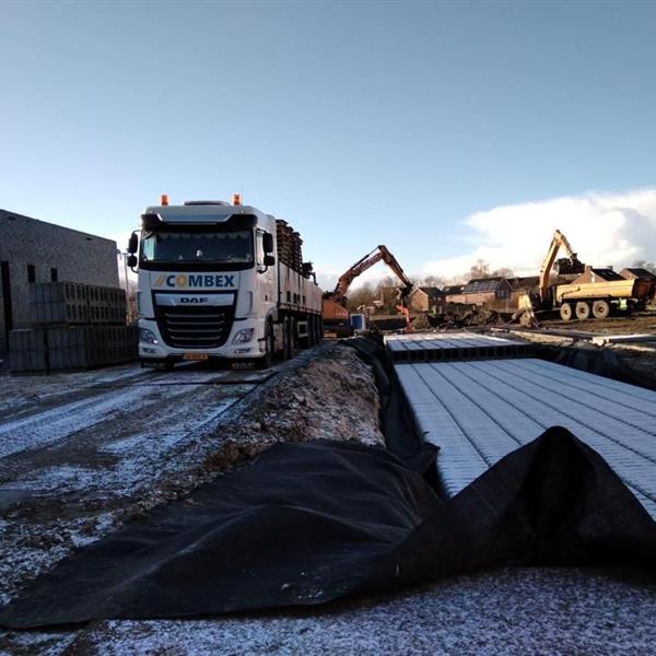 Nieuwbouw ALDI Abdijstraat in Kapelle | Façade Beton