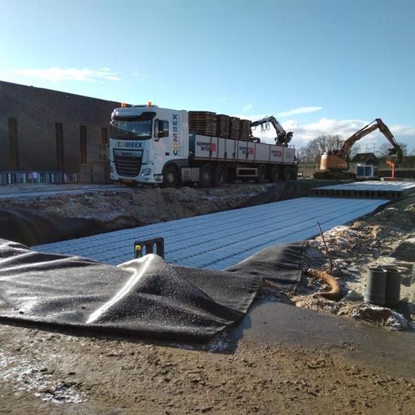 Nieuwbouw ALDI Abdijstraat in Kapelle | Façade Beton
