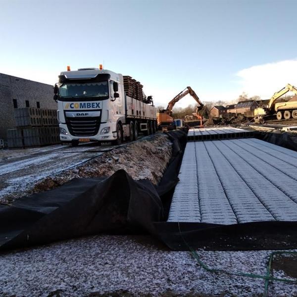 Nieuwbouw ALDI Abdijstraat in Kapelle | Façade Beton