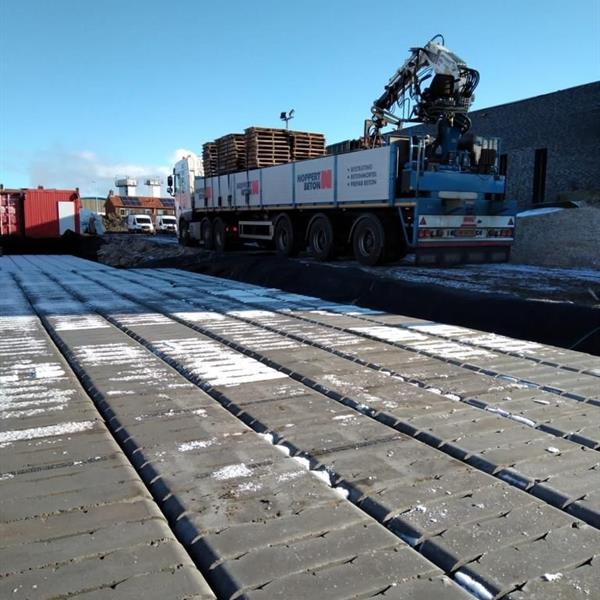 Nieuwbouw ALDI Abdijstraat in Kapelle | Façade Beton