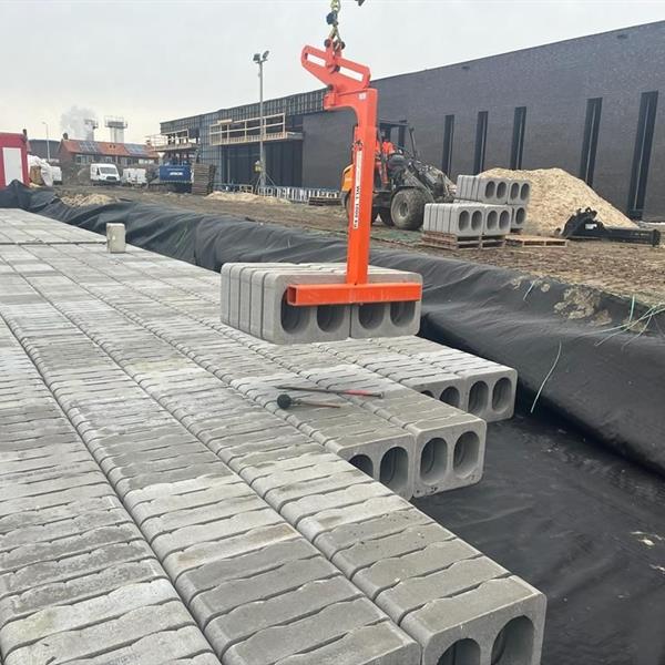 Nieuwbouw ALDI Abdijstraat in Kapelle | Façade Beton