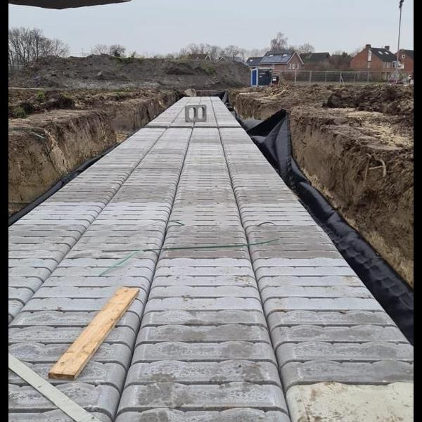 Nieuwbouw ALDI Abdijstraat in Kapelle | Façade Beton