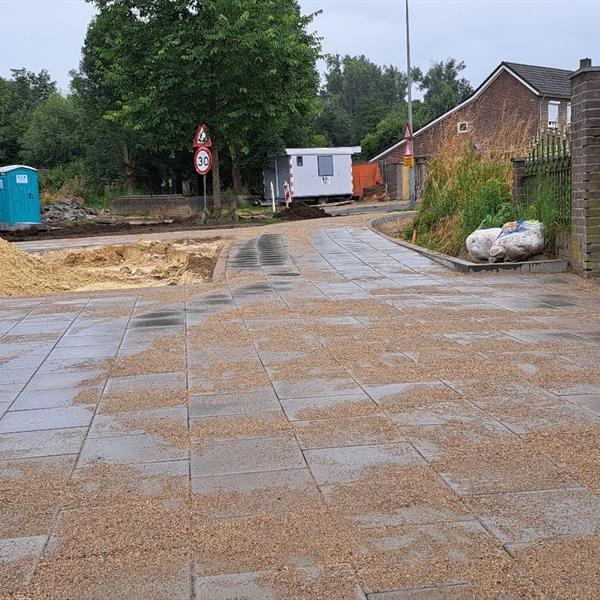 Werk in uitvoering: Loogstraat Gemeente Brunssum | Façade Beton