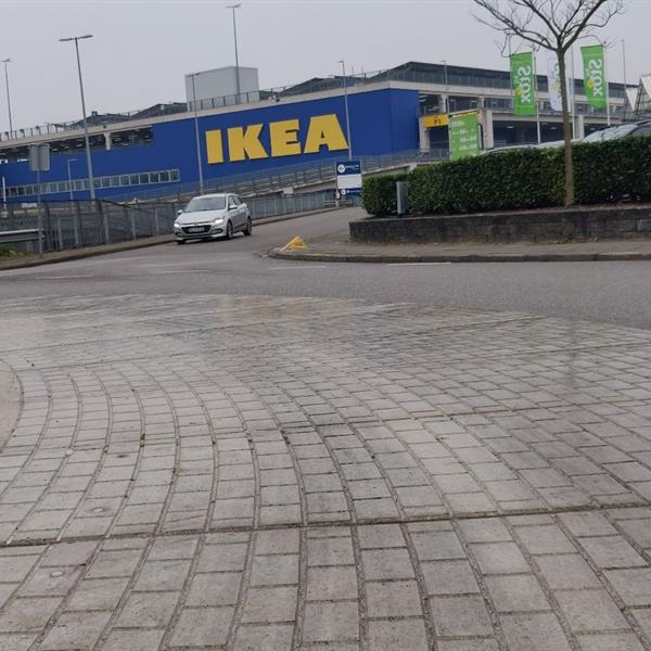 Leicon Verkeersgeleiding prefab rotonde IKEA Heerlen | Façade Beton
