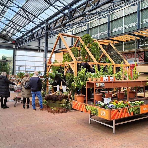 H-profielbestrating voor Intratuin | Façade Beton