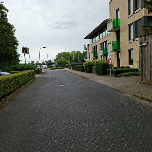 Berding Beton verfraait autovrij hofje Bergerweg Middelharnis | Façade Beton